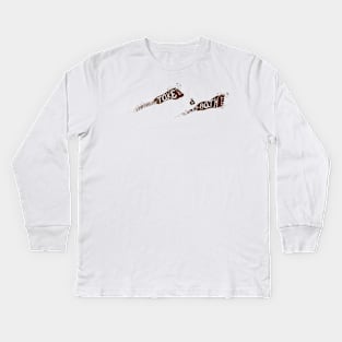 Take a bath, dirty Kids Long Sleeve T-Shirt